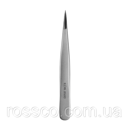 ПІНЦЕТ ДЛЯ БРІВ STALEKS PRO EXPERT 10 TYPE 5 TE-10/5 точковий, фото 1