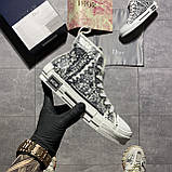 Жіночі кеди Shawn Stussy x Dior B23 Sneakers, кросівки крістіан діор б23 шон стуссі, фото 2