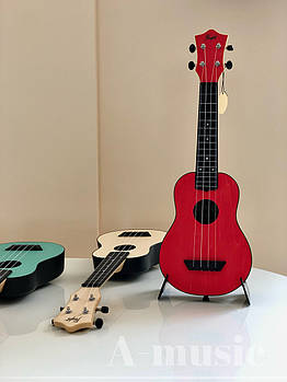 Flight TUS35 Red укулеле Travel, сопрано (червоний)