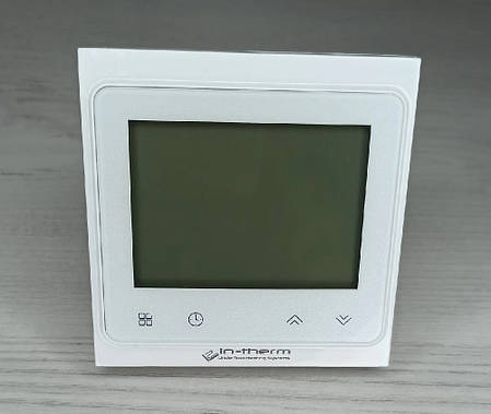 Терморегулятор програмований In-Therm PT 002 (white) сенсорний без wi-fi, фото 3