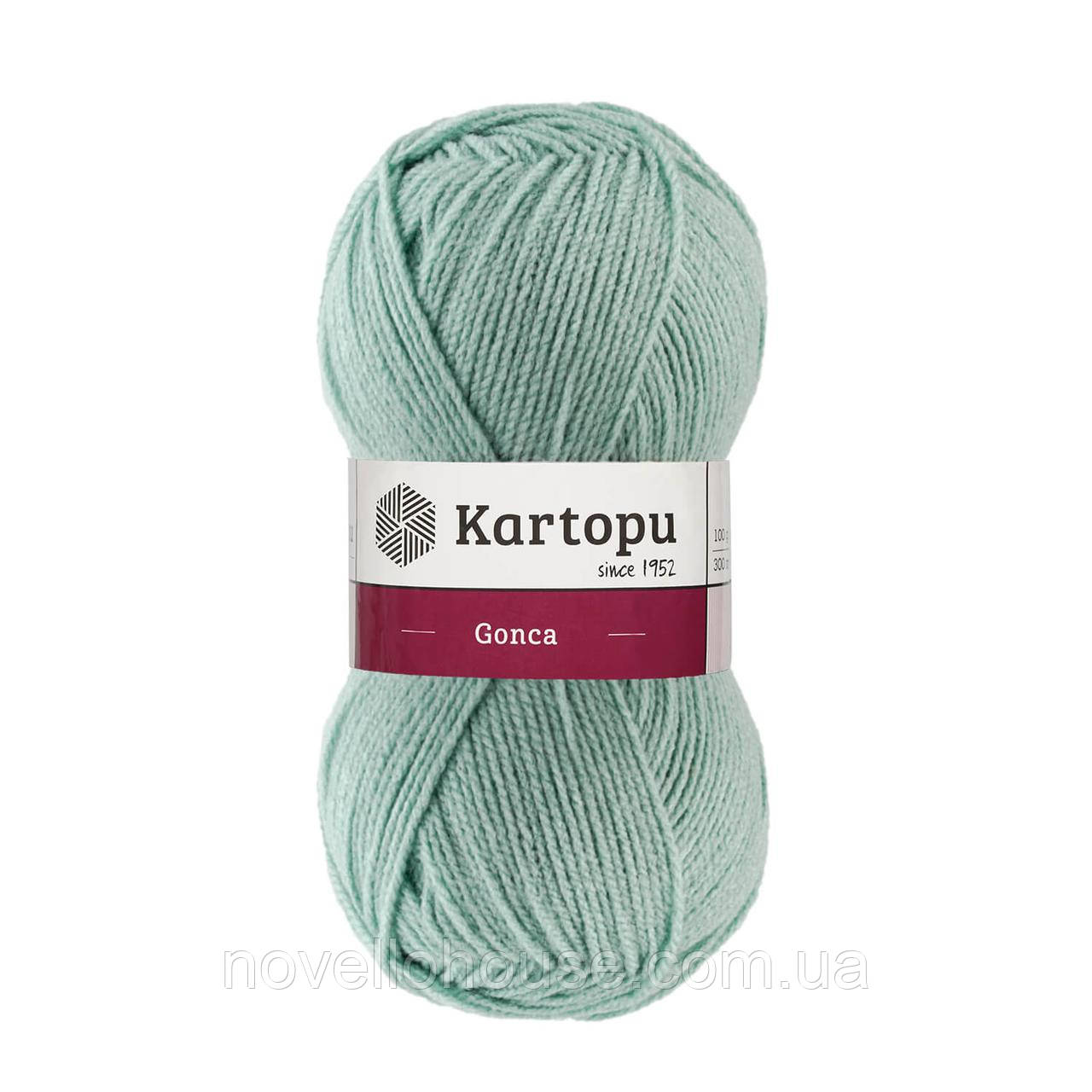 Kartopu GONCA (Картопу Гонка) № 493 мигдаль (Пряжа 100% акрил, нитки для в'язання)