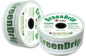 Крапельна стрічка GreenDrip 8mil 20см 1,2л/ч 1000м Емітерна