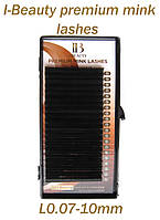 Ресницы I-Beauty( Premium Mink lashes ) L0.07-10мм