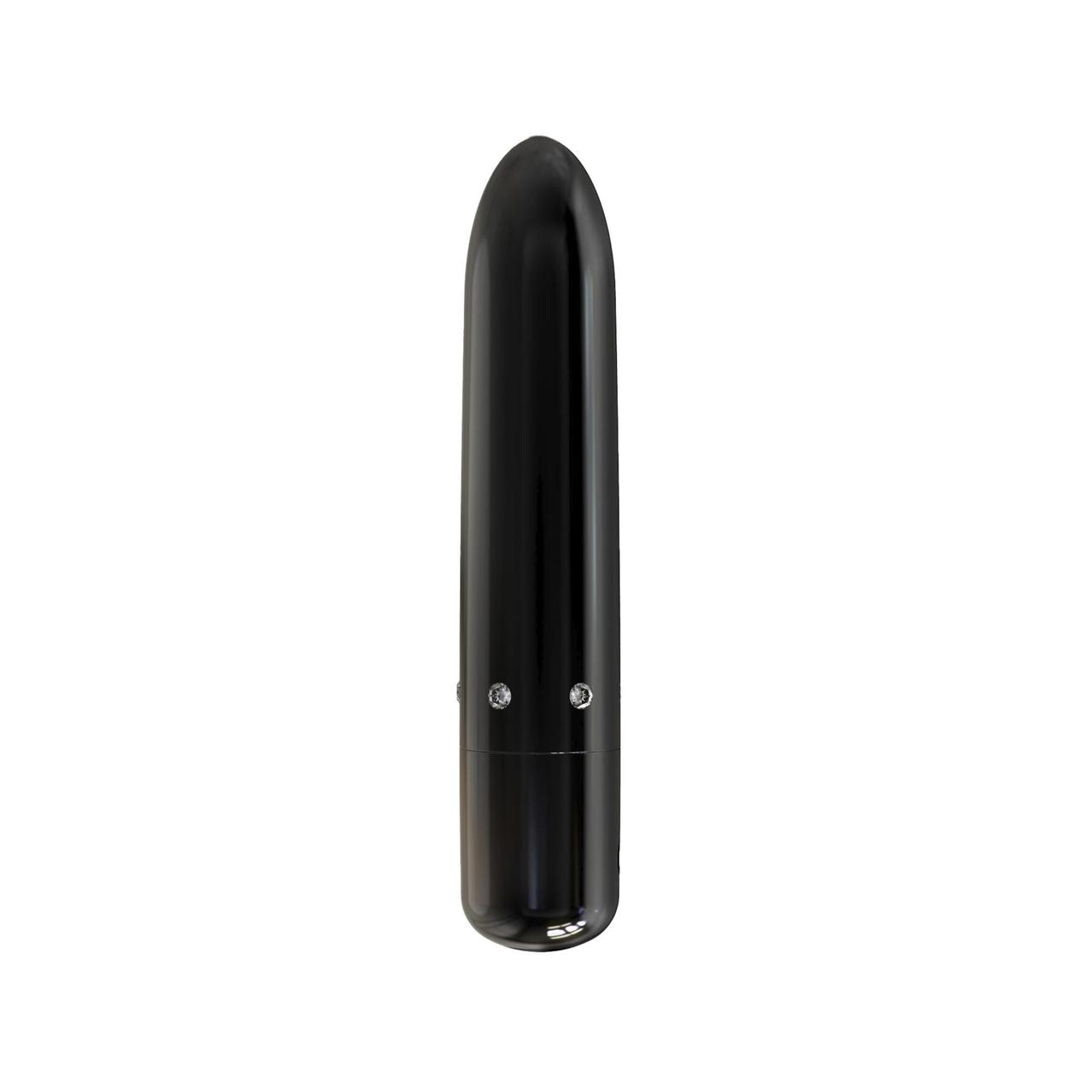 Вібропуля PowerBullet — Pretty Point Rechargeable Black, 10х1,9 см.