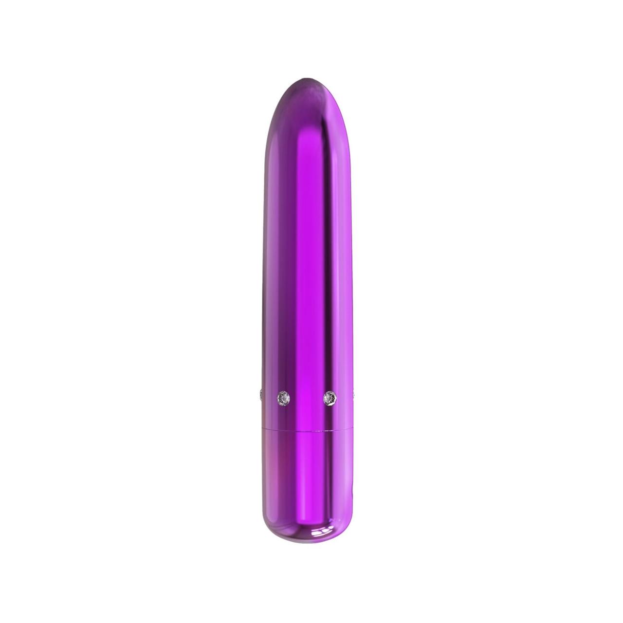 Вібропуля PowerBullet — Pretty Point Rechargeable Purple, 10х1,9 см.
