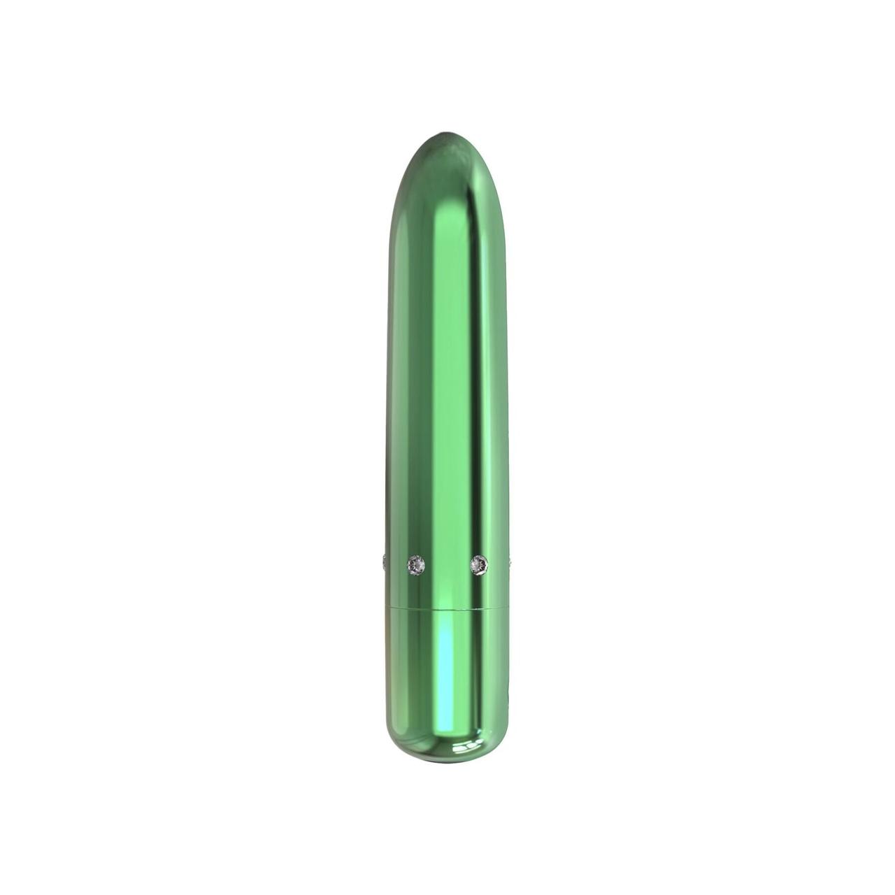 Вібропуля PowerBullet — Pretty Point Rechargeable Teal, 10х1,9 см.