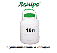 Бочка бідон фляга 10л для води харчова з ущільнювальним кільцем Леміра