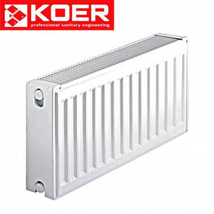 СТАЛЬНИЙ РАДІАТОР KOER 22/300/400