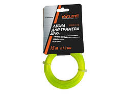 Волосінь (лісочка) тримерна, зірка (1.3 мм 15 м) Sturm GT3535-1.3-8