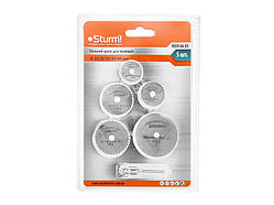 Пиляльний диск (22/25/32/35/44мм) 5 шт Sturm 9030-06-05