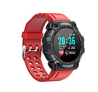Смарт часы FD68S Красные Спортивные часы, Фитнес трекер, Часы мужские, Smart watch, Smart Band