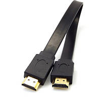 Кабель шнур провід шлейф плоский відео hdmi на hdmi 1,4 v 3D HDMI тато-тато