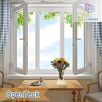 Трьохстулкові вікна з двома відкриваючими стулками Openteck