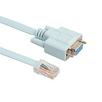 Консольний кабель RJ45 To DB9 CabConsole 72-3383-01 доя Cisco Switch Router комутатор кабель 1,8 м
