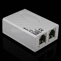 Rj11 ADSL Splitter Сплиттер для модемов телефонной линии rj 11