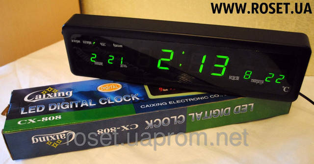 Настінні годинники Led Digital Clock CX-808