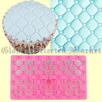 Пластиковая форма для мастики для выпечки для лепки торта молд сердечки cupcake