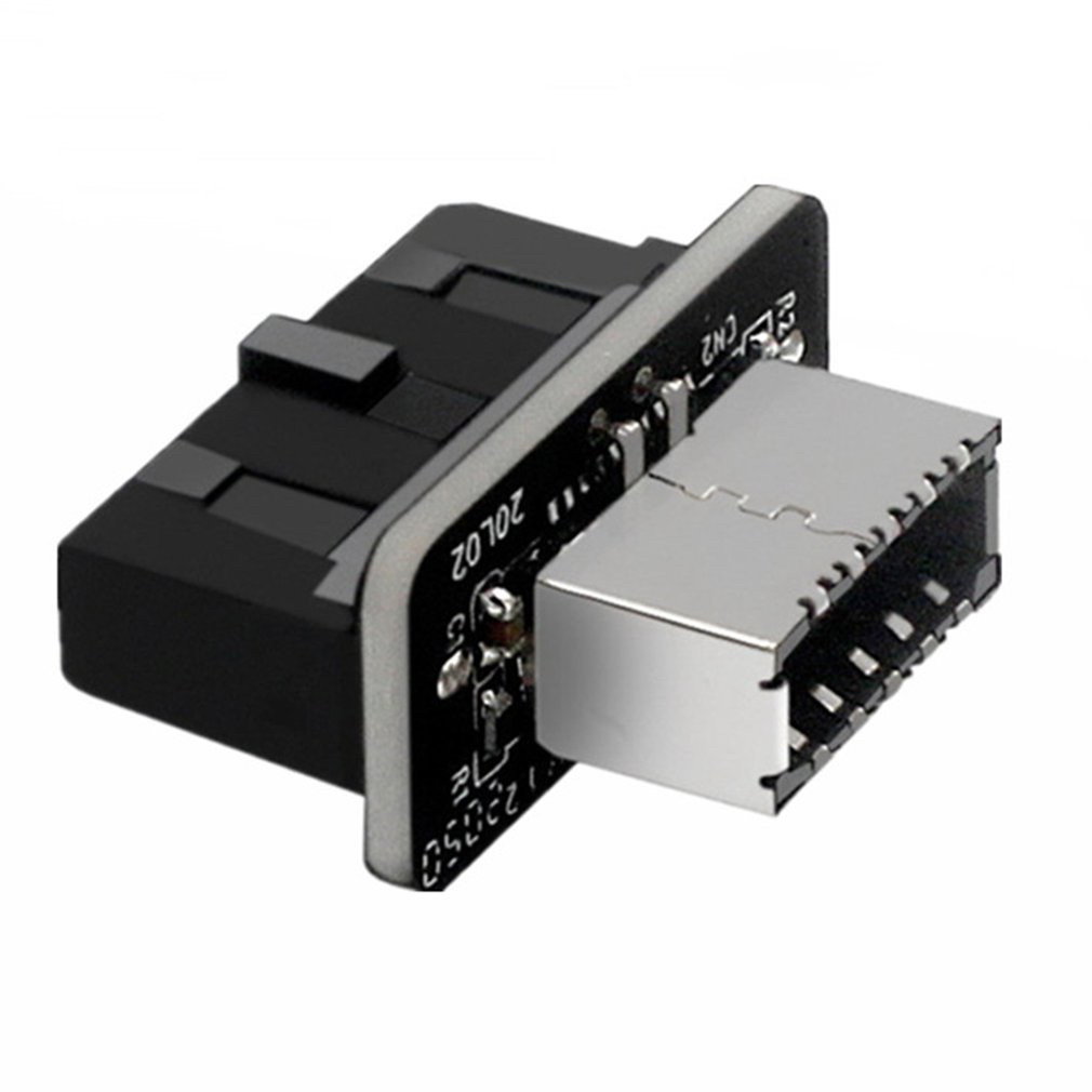 Перехідник адаптер USB 3,1 TYPE C Тип C на USB 3,0 Внутрішній 19 Pin 20 контактів юсб Тип-E для плата