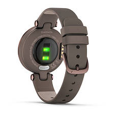 Смарт-годинник Garmin Lily Dark Bronze Bezel with Paloma Case and Italian Leather Band, фото 4
