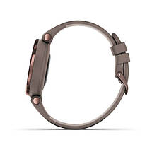 Смарт-годинник Garmin Lily Dark Bronze Bezel with Paloma Case and Italian Leather Band, фото 6