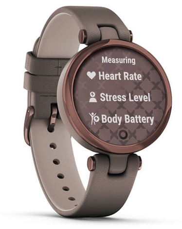 Смарт-годинник Garmin Lily Dark Bronze Bezel with Paloma Case and Italian Leather Band, фото 1