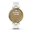 Смарт-годинник Garmin Lily Light Gold Bezel with White Case and Italian Leather Band, фото 7