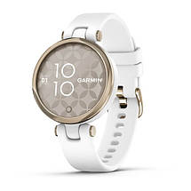 Смарт-годинник Garmin Lily Cream Gold Bezel with White Case and Silicone Band, фото 6
