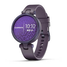 Смарт-годинник Garmin Lily Midnight Orchid Bezel with Deep Orchid Case and Silicone Band, фото 4