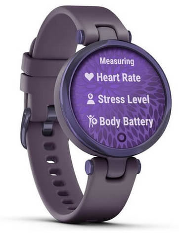 Смарт-годинник Garmin Lily Midnight Orchid Bezel with Deep Orchid Case and Silicone Band, фото 1