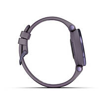 Смарт-годинник Garmin Lily Midnight Orchid Bezel with Deep Orchid Case and Silicone Band, фото 6