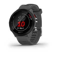 Смарт-годинник Garmin Forerunner 55 Monterra Grey, фото 4