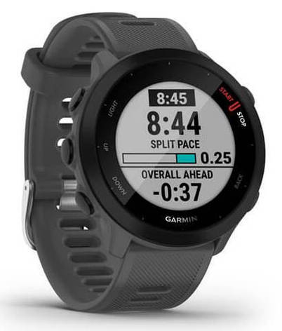 Смарт-годинник Garmin Forerunner 55 Monterra Grey, фото 1