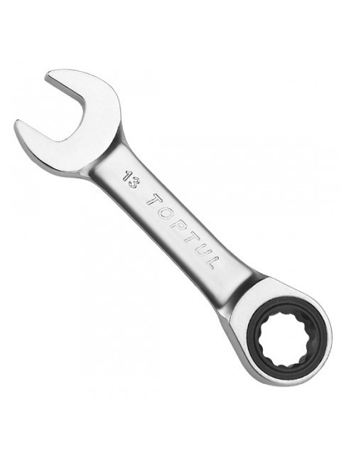 Ключ комбінований з тріскачкою Toptul AOAB1717 17мм укорочений