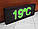 Табло Біжучий рядок 1280х320мм (зелений колір) (Датчик температури: Без датчика; Локальна мережа: з модулем, фото 2