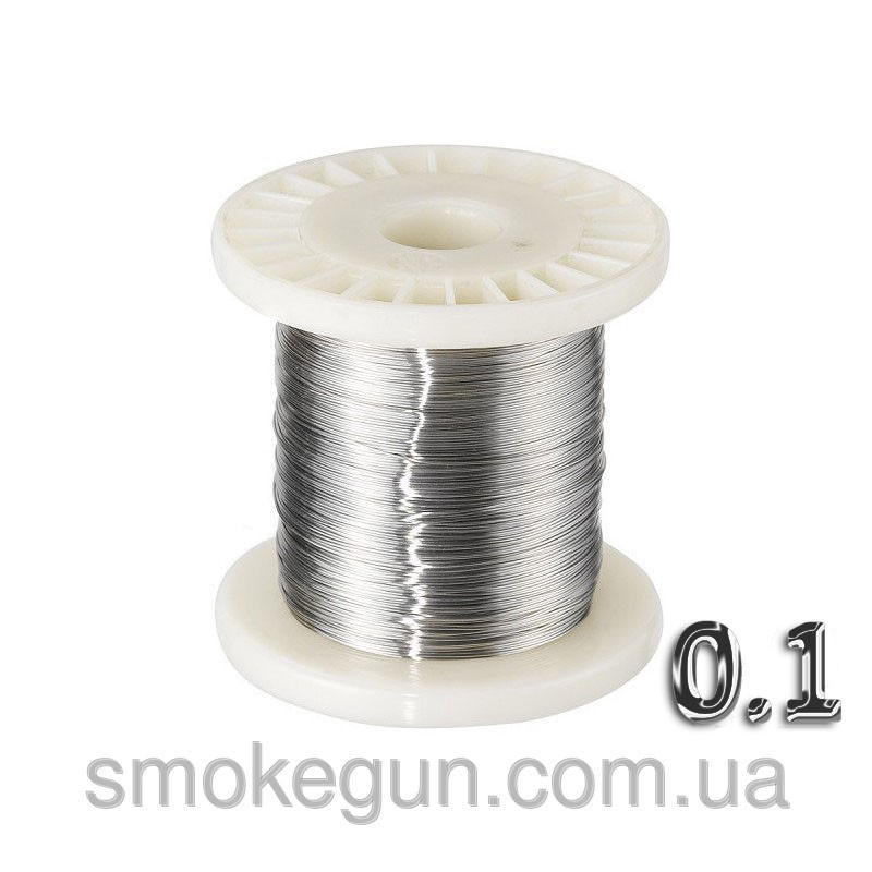 Kanthal A1 0.1mm 1метр - фото 1 - id-p249819085