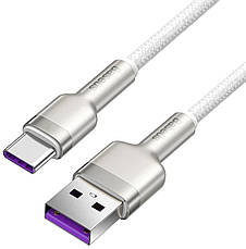 Кабель для зарядки телефона/ смартфона Baseus Cafule USB - Type-C 66 Вт 1 м (CAKF000102), фото 5