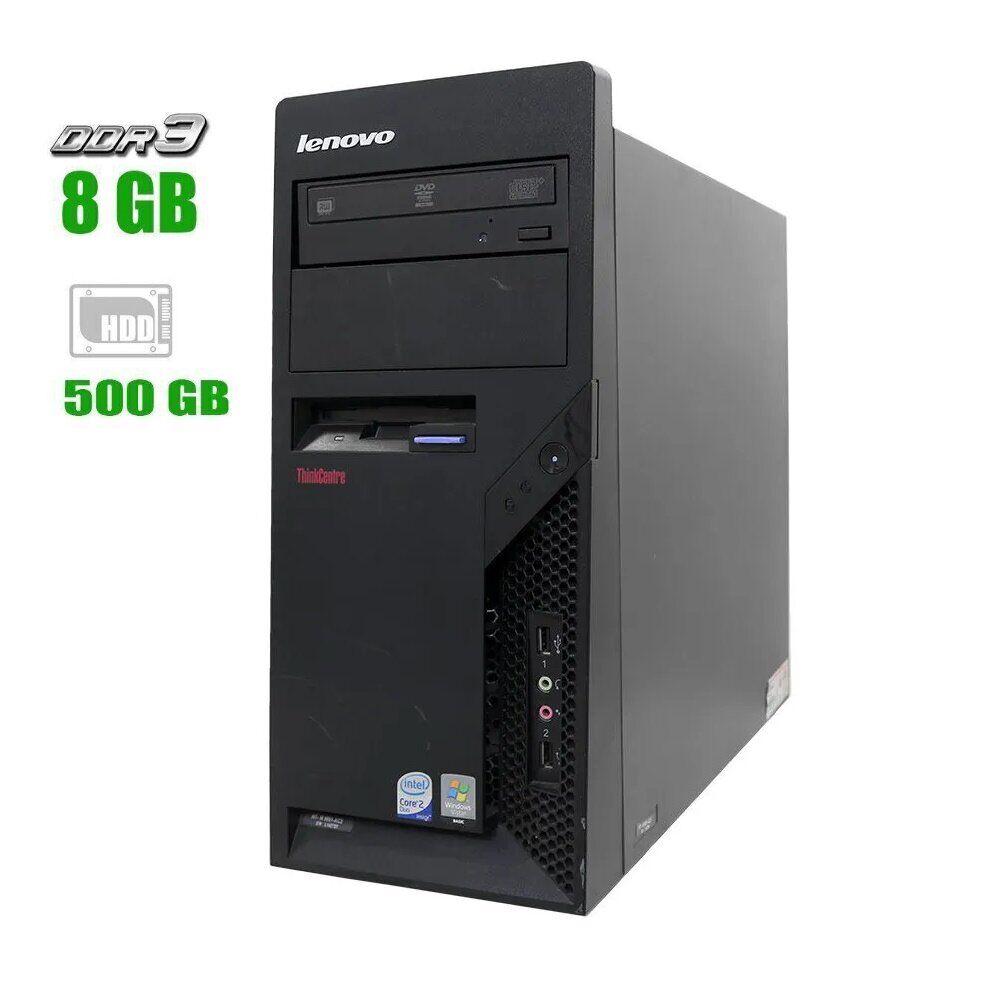 ПК Lenovo ThinkCentre M58/Pentium E5300 2 ядра 2.6 GHz/ 8GB DDR3/ 500GB HDD/GMA Graphics 4500/DVD-ROM