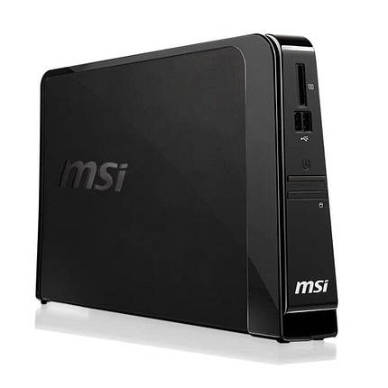 Неттоп MSI Wind Box DC200 USFF/Atom 230 1 ядро 1.6 GHz/2GB DDR2/60GB SSD/GMA Graphics 950 / Wi-Fi + БП, фото 1