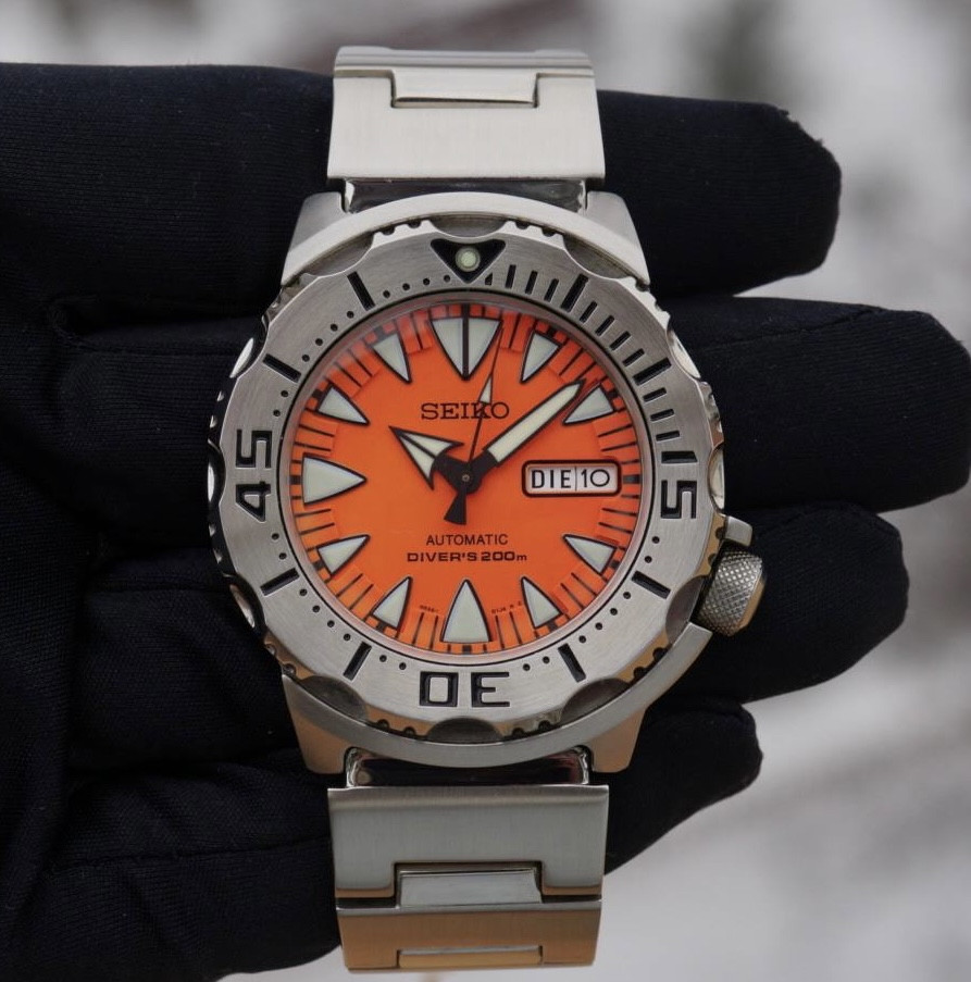 Годинник Seiko MONSTER SRP309K1 Automatic 6R15 RARE