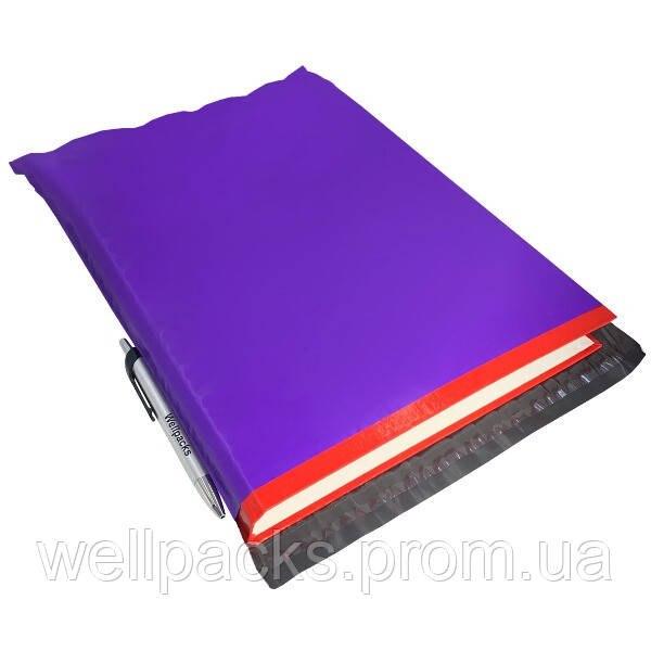 Курьерский пакет А3 300*400 - 100шт. фиолетовый - фото 1 - id-p1566286014