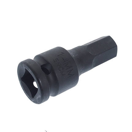 Голівка ударна HEX 14мм L= 60мм 1/2", фото 3