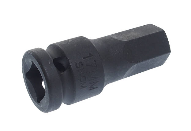 Голівка ударна HEX 17мм L= 60мм 1/2", фото 3