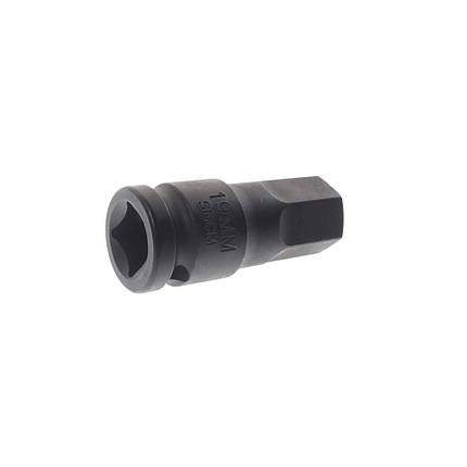 Голівка ударна HEX 19мм L= 60мм 1/2", фото 3