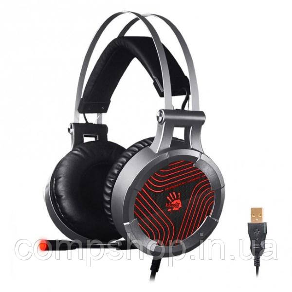 Навушники / Гарнітури Навушники з мікрофоном A4-Tech G530 Bloody (Black) иігрові з  мікрофоном, 7.1