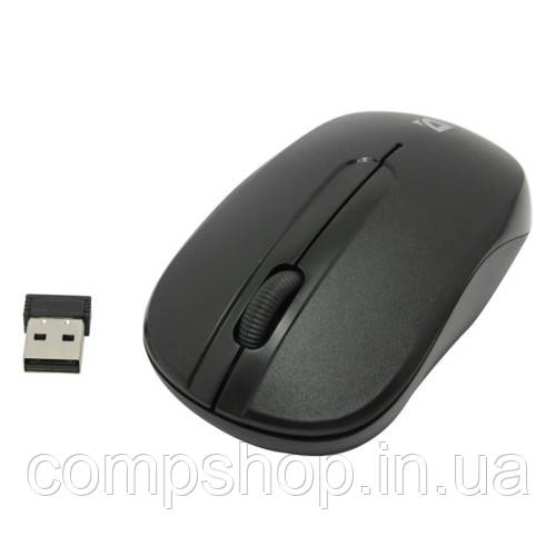 Миша безпровідна Defender Datum MM-285 1600dpi чорна USB (код 105899)