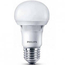 Лампочка LED Philips LEDBulb E27 5-40W 230V 3000K A60 Essential (929001203887) (код 124216)