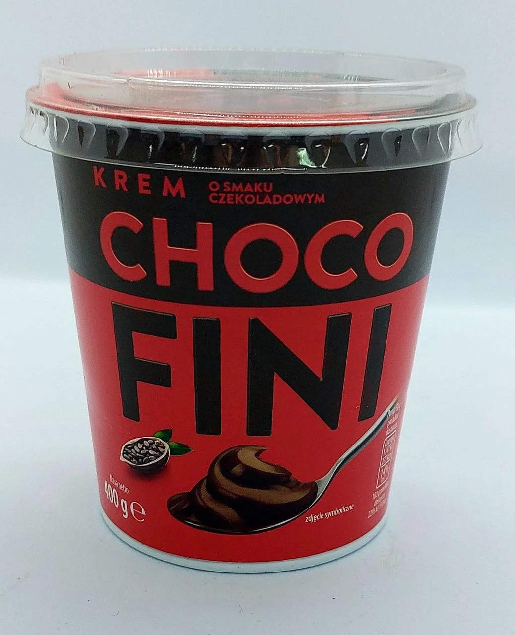 Шоколадна паста Chocofini krem Biedronka зі смаком шоколаду 400 грамів