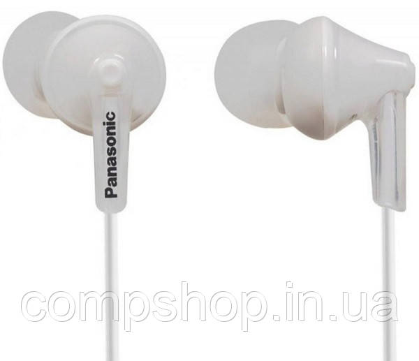 Навушники / Гарнітури Навушники провідні Panasonic RP-HJE125E-W White (код 61109)