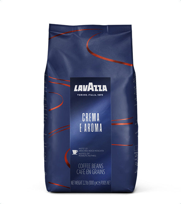 Кава в зернах Espresso Crema Aroma Lavazza 1 кг