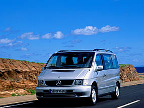 Радіатор кондиціонера Mercedes Vito W638 від 1995г із двигунами 2.0-.2.3, Радіатор кондиціонера Віто 638, фото 3